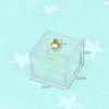 Miniature Doll Display Case Party Accessories Toys Model for Furnishings