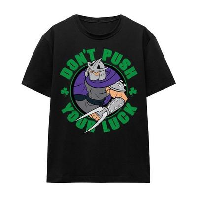 Teenage Mutant Ninja Turtles Unisex Adult Luck Shredder St Patricks Day T-Shirt