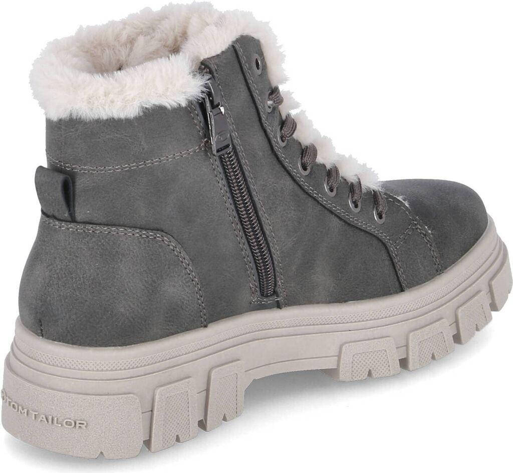 Ботинки Tom Tailor Lederimitat Textil grau