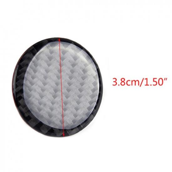 Carbon Fiber Center Control Knob Cover Trim For LEXUS IS250/300/350 2014-2018