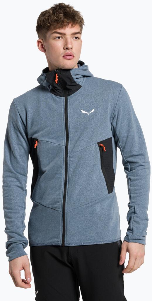 Jacket Salewa Lavaredo Hemp Hooded Jacket Men Men Java Blue