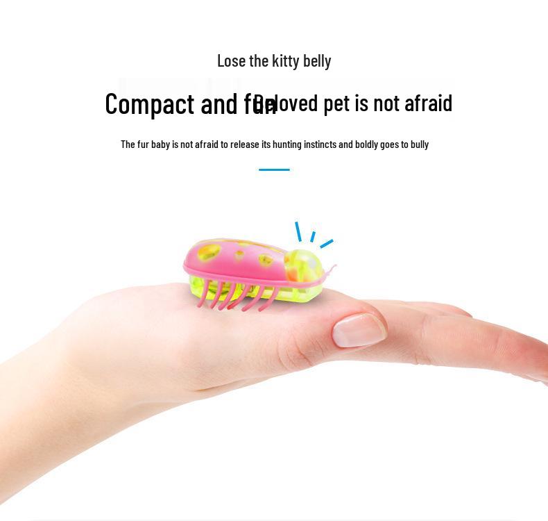 Elektrisches Haustierspielzeug-Set: Hundezahnbürste, Mikro-Insektenhüpfer, Elektronische Maus und Mechanischer Katzen-Teaser