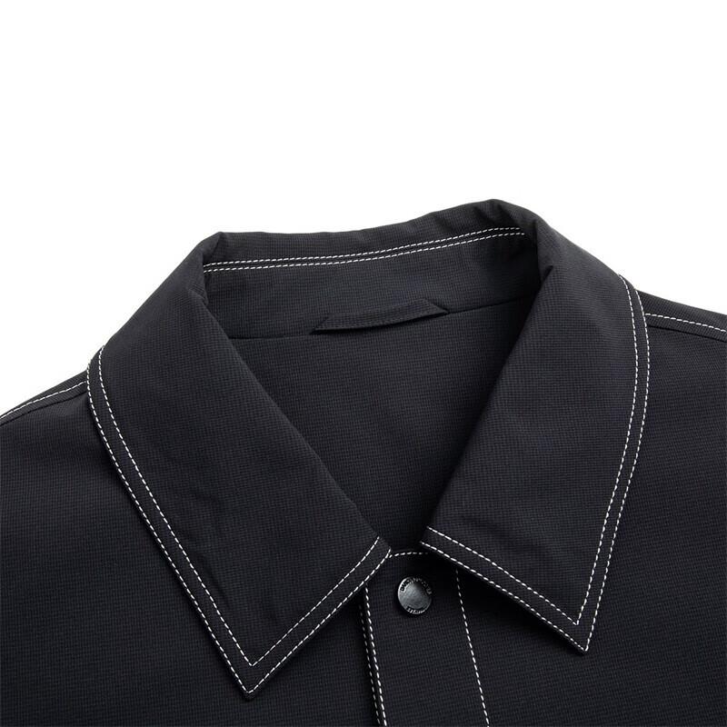 Dancing with Wolves Men's Ultrasonic Lined Lapel Commuter Jacket