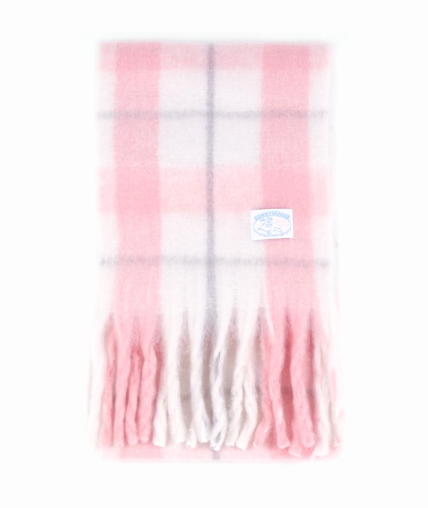 Laenilaeni Fairy Cotton Check Muffler [Fairy Ribbon] - Fairy Cotton Check Muffler (M003Fr)