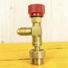 Fluoride Safety Valve Metal Air Conditioning R410 Refrigerant Charging Valve for Maintenance