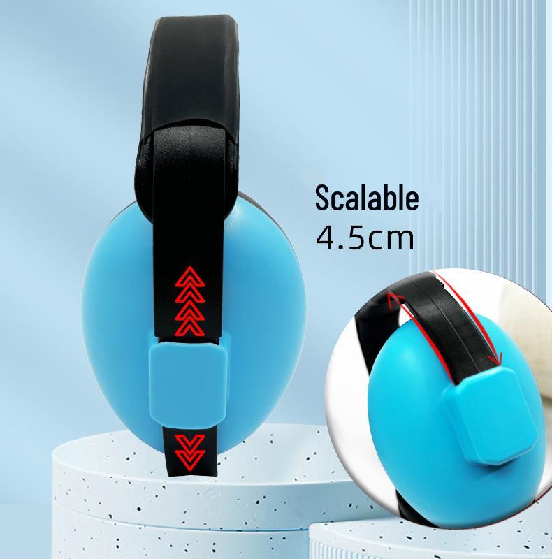 Adjustable Over-Ear Noise Reduction Earmuffs for Kids (0-3 Years)