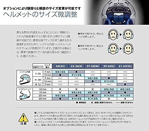 Arai Motorcycle Helmet Full Face ASTRO GX FACE Blue 61-62cm