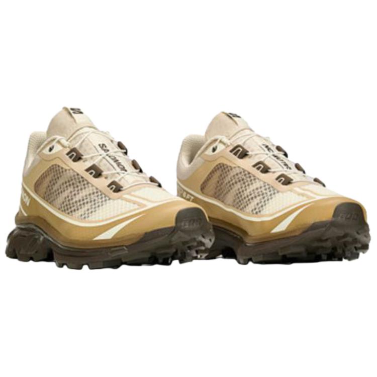 SALOMON XT 6 FT Cushioning Abrasion Resistant Breathable Support Low top Running Shoes Unisex Apricot L49267400