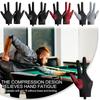 Professional 3-Finger Billiard Gloves Elastic Fiber Anti-slip Snooker Gloves for Intensive Practice and Match