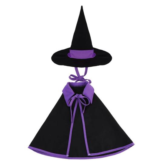 Halloween Witch Goose Outfit Witch Goose Costume Cloak with Witch Hat Outdoor