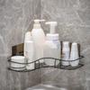 Metal Bathroom Shelf Stainless Steel Shampoo Storage Rack Durable Toilet Organizer  for Kitchen