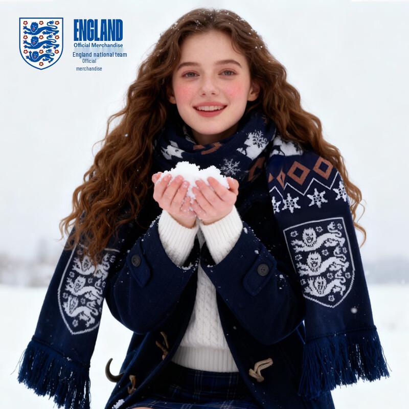England National Team Retro Knitted Scarf