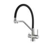 TLXT Stainless Steel Hot and Cold Kitchen Faucet