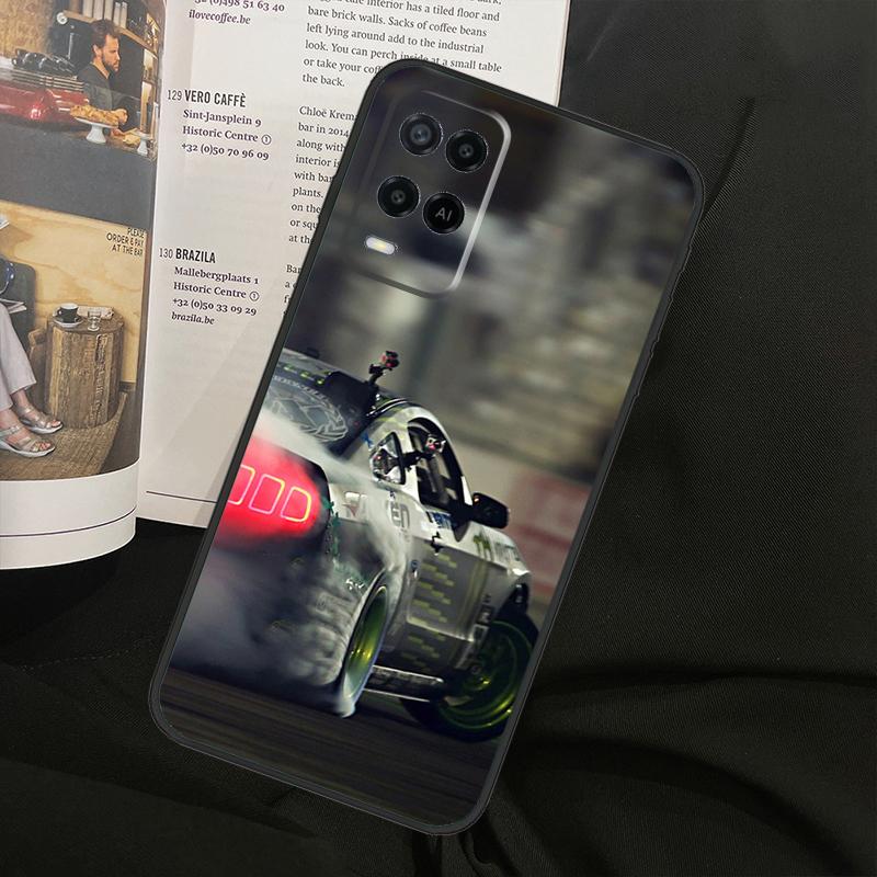 Boy Racer Car For Oppo A78 A98 A80 A40 A60 A18 A38 A58 A15 A17 A77 A74 A94 A54 A57S A16 A76 A96 Phone Case