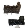 Thick-soled Trouser Boots Women's 2025 New Knight Boots Long Boots Thick Heel Buckle Western Pile Boots