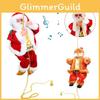 Enchanting Santa Claus Electric Toy Doll With Climbing Features And Festive Music