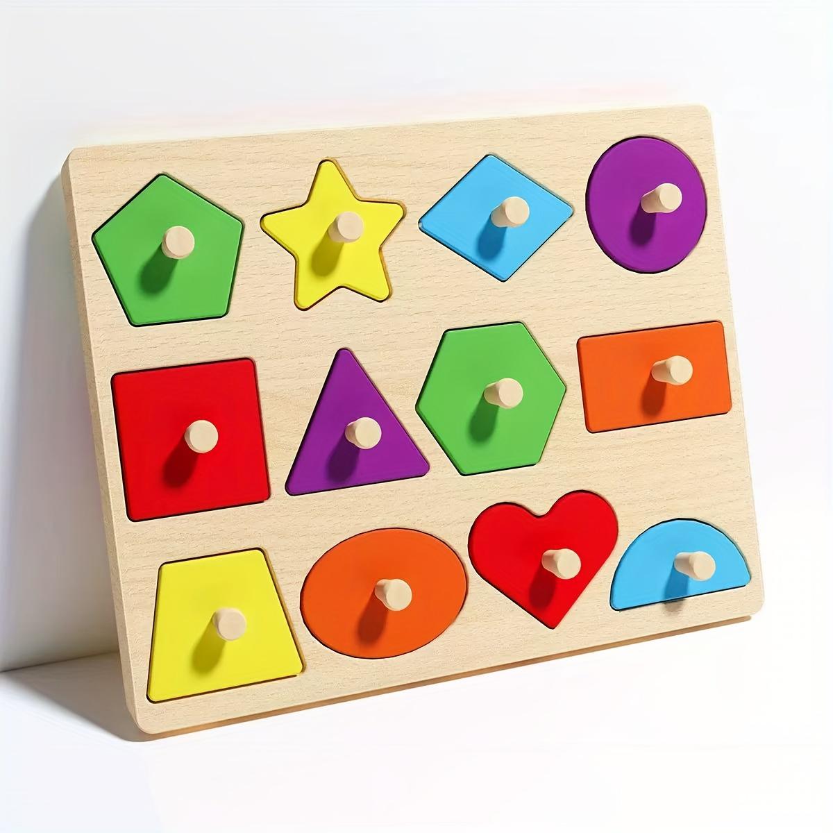 Деревянные игрушки-пазлы, подходящие для дошкольного образования, игрушки-пазлы для маленьких детей,
