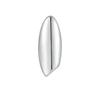S999 Sterling Silver Rice Grain Pendant - Handmade DIY Jewelry Accessory