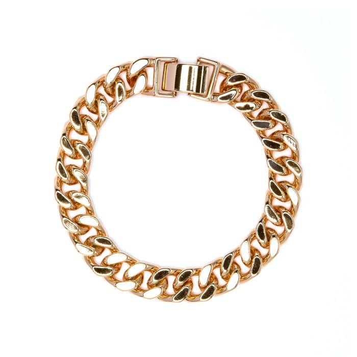 Bracelet - LUXENTER - Dainva - Finition or jaune 18k - Zircone cubique - Alliage métallique