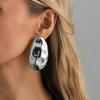 IngeSight.Z Exaggerated Vintage Irregular Geometry Big Drop Earrings Women Party Gifts Fashion Ear Accessories Jewelry 2026 New