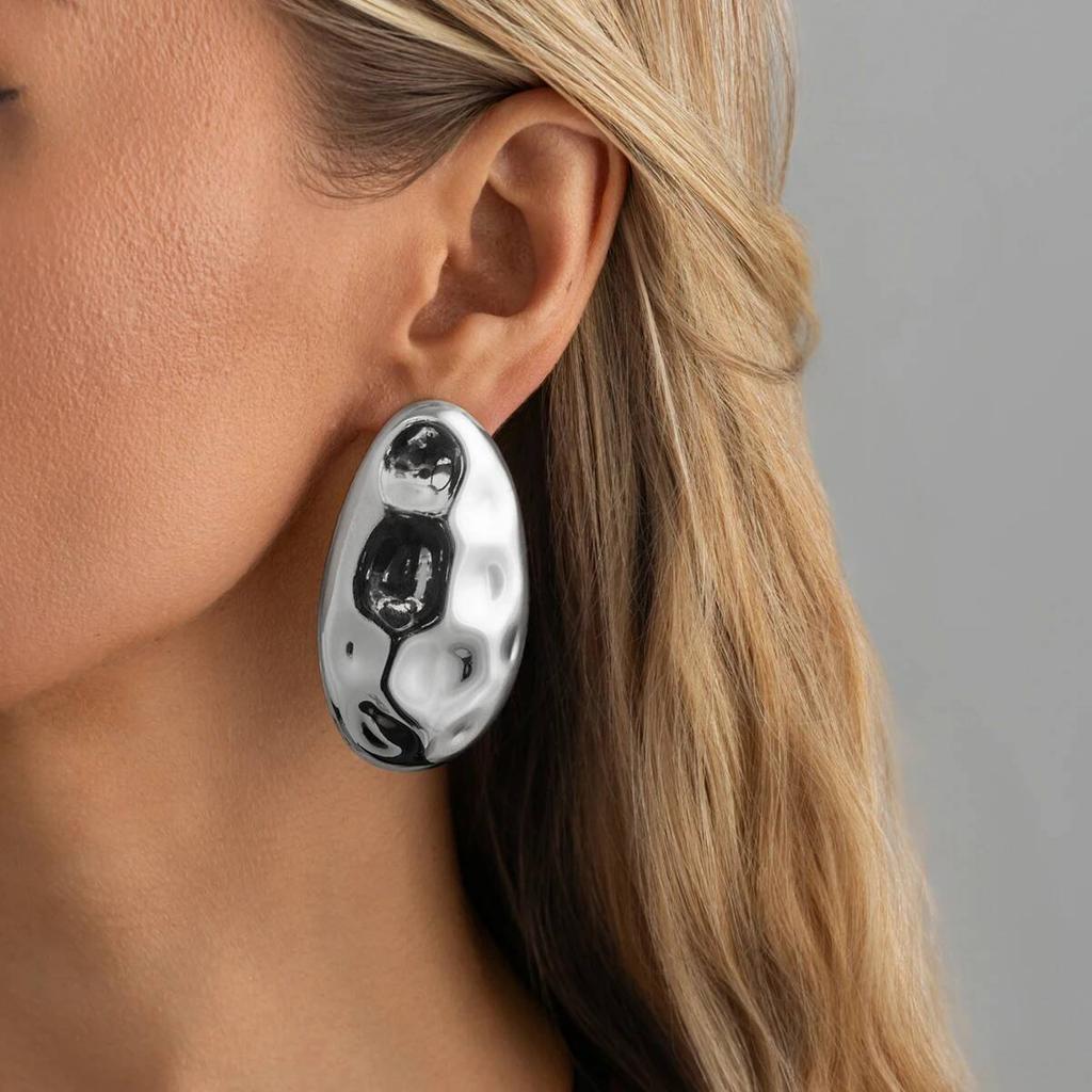 IngeSight.Z Exaggerated Vintage Irregular Geometry Big Drop Earrings Women Party Gifts Fashion Ear Accessories Jewelry 2026 New