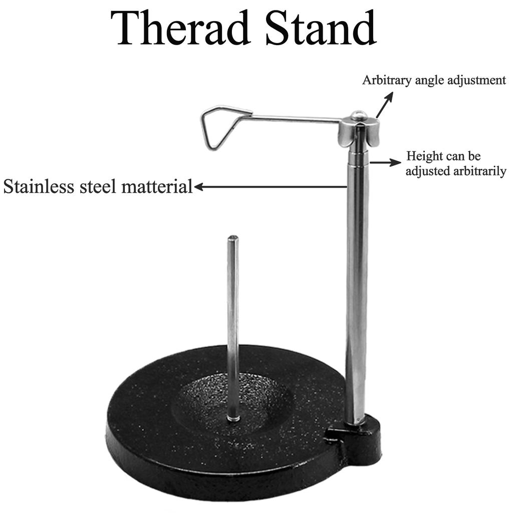 1 Set Neuer Metallbasis Nähgarnständer, Für Nähstickmaschine Quilting Nähgarnhalter Zubehör