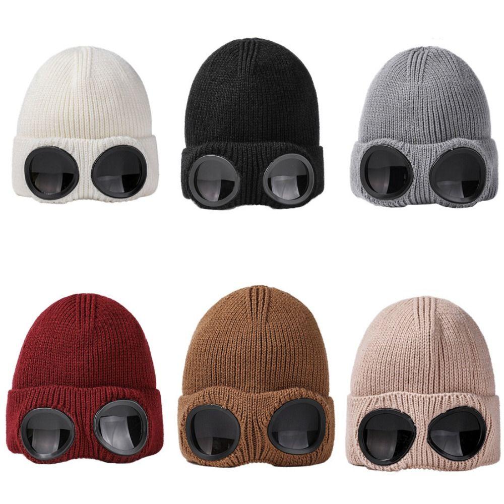 Caps Ear Protection Men Beanie Caps Cycling Cap Knitted Hats Ski Cap Women Wool Caps Korean Beanies