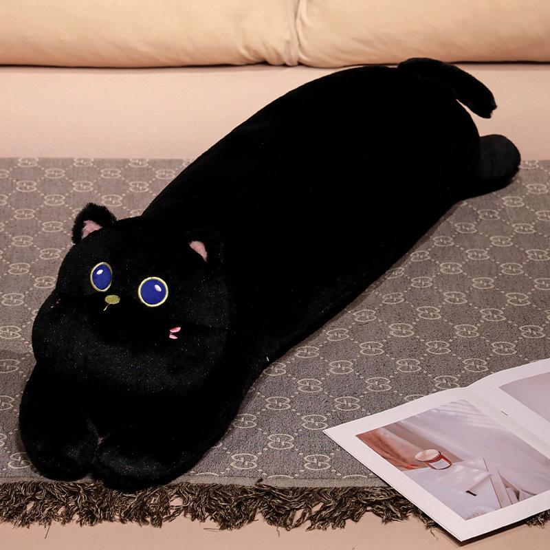 

Мягкая кошка собака длинная подушка-игрушка плюшевая кукла девочка сопровождает успокаивающая кукла 85cm（0.9kg）