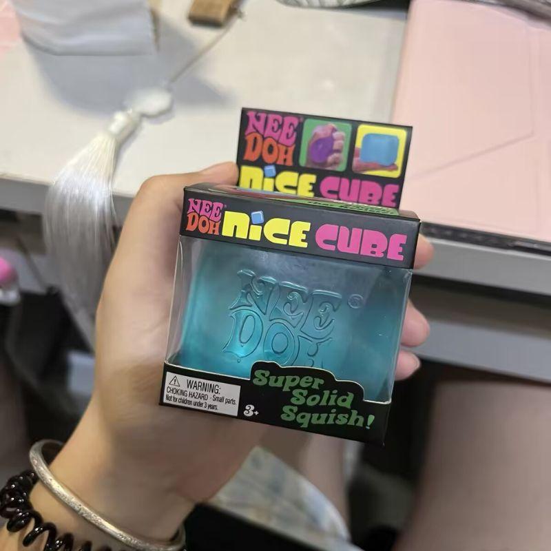 Schylling Nice Cube Sensory Stress Relief Fidget Toy Desk Focus Cube Anti Anxiety For Adults Kids
