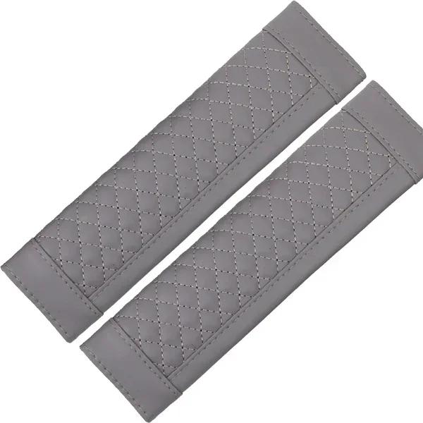 2/1pcs Universal Car Safety Belt Cover Leather Seat Belt Cover Shoulder Strap Covers Car Shoulder Protector Pad Auto Accessories