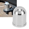 Trailer Ball Coupler Head Cap Chrome Plated Protection Cover ABS Plastic for 50mm 2in 1‑7/8in Hitch Balls