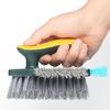 Ergonomic Bathroom Scrub Brush With 90 Degree Multipurpose Soft Bristles Scrubber For Hard Reach Area Tight Space