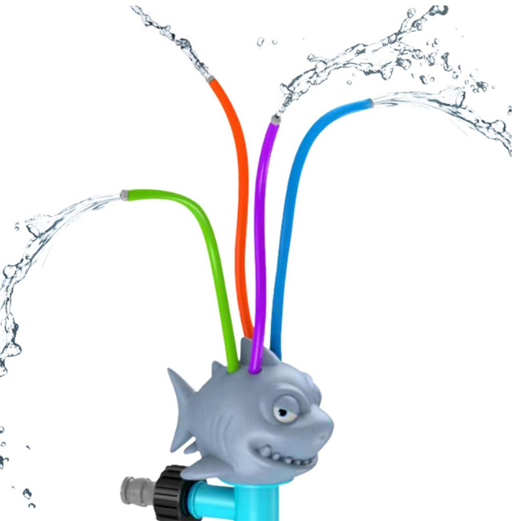 Cartoon Water Sprinkler Kids Spray Water Toy Squirt Spray Toy Summer Beach Outside Swimming Toy Garden Yard Supplies