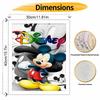 Disney Mickey Mouse Oil Art Painting Kit Home Wall Decor Handmade Gift Modern Craft Canvas Wall Art Painting Pictures For Living Room