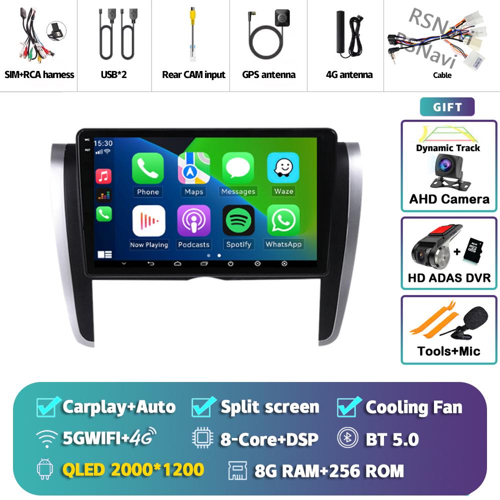 Android 14 Carplay Auto For Toyota Allion 2007 - 2020 Car Radio 4G+WIFI Player Multimedia Stereo Navigation Video GPS Head Unit