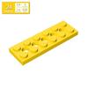 BRICKE 2x6 Brick with 5 Holes Plate – Compatible with LEGO 32001 Blocks, Educational Toy.