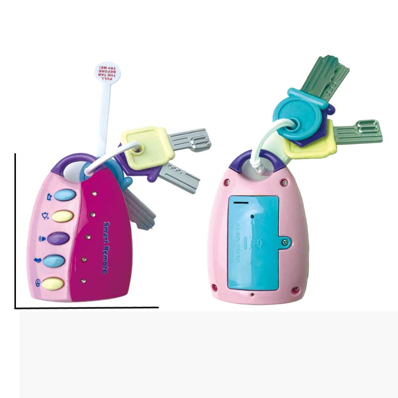 Baby Toy Musical Car Key Vocal Smart Remote Car Voices Pretend Play Educational Toys for Children Baby Music Toys
