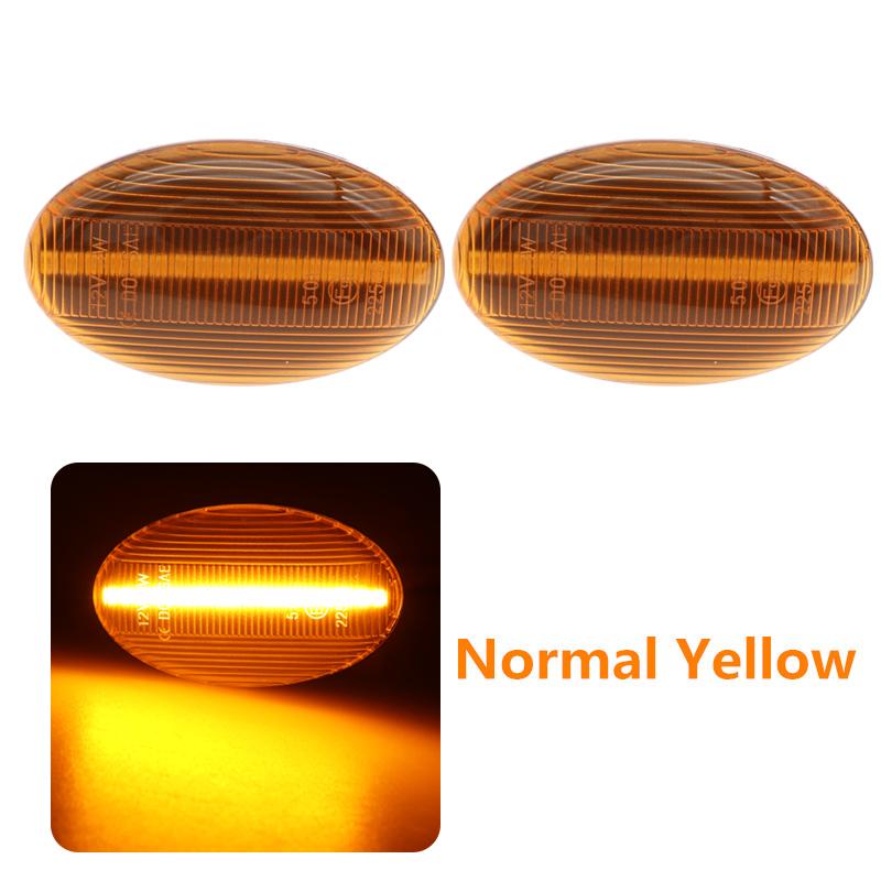 

2 шт. светодиодные динамические боковые габаритные огни, поворотный фонарь, боковой повторитель для Subaru Impreza Wrx 02-07 Forest 01-05 Liberty 00-03