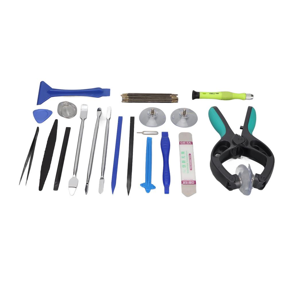 Phone Screen Repair Kit 23 In 1 Ergonomic Design Anti Skid Durable Screen Opening Tool Kit for