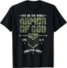 Camo Armor Of God Christians Religious Camouflage T-Shirt