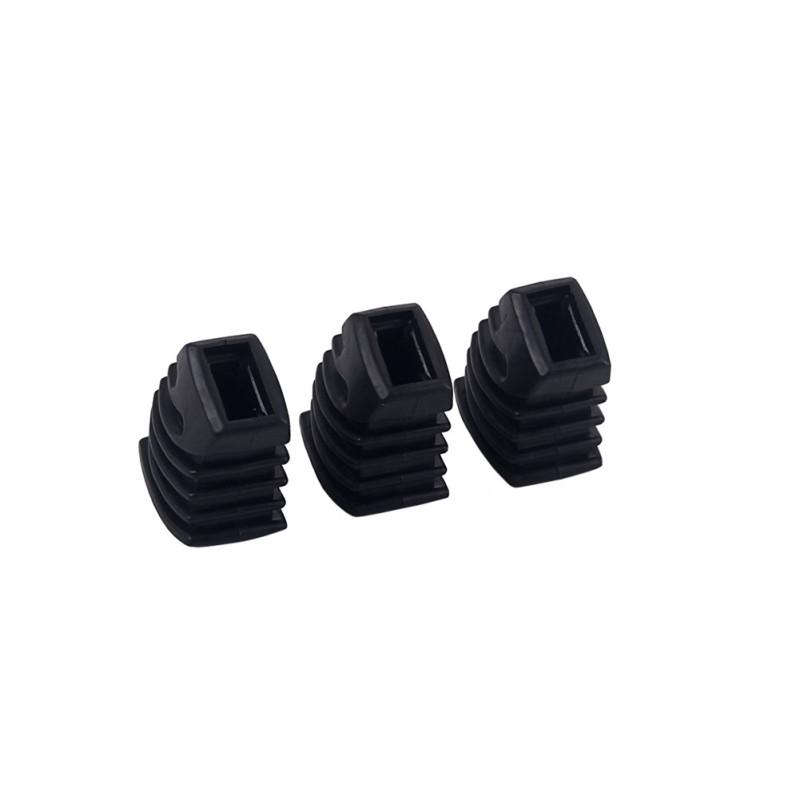 3pcs Drum Rubber Feet Percussionist Musical Gift Drum Bass Spur Foot Instrument Stand Accessoires