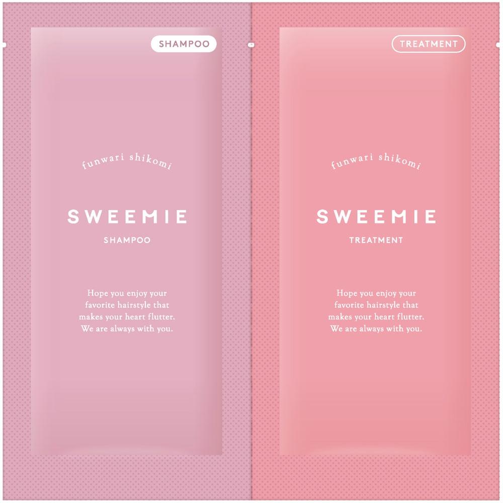 

Шампунь-уход Sweemie Color Sweemy Fluffy Preparation на 1 день 10 мл+10 г