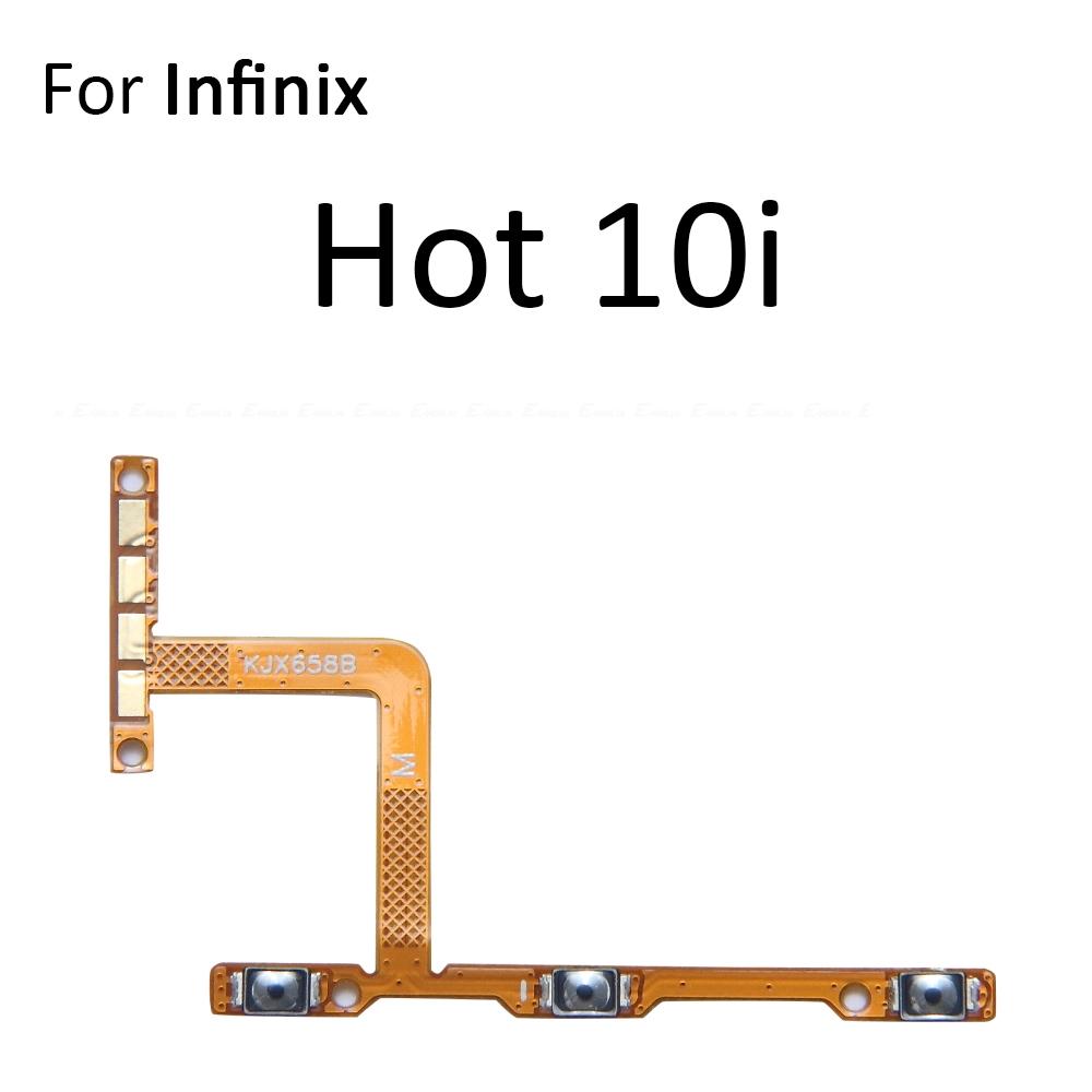 Power ON OFF Mute Switch Control Key Volume Button Flex Cable For infinix Hot 10 Play 10i 10s NFC 10T 11 2026 11s 12 Pro