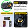 Kebidumei Bluetooth 5.4 Sun Visor Loudspeaker Wireless Handsfree Car Kit 3W Speaker Stereo Mp3 Player Support Siri Long Standby