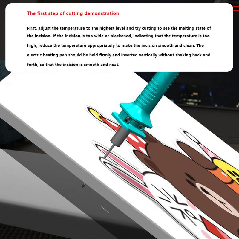 Electric Foam Cutter Polystyrene Styrofoam Knife  Wire Foam Cutting Pen Portable Styrofoam Cutting Tools Styrofoam Cutting