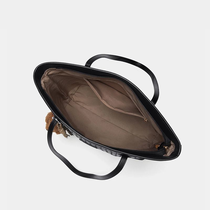 Large-capacity bag women's new niche work shoulder bag autumn and winter advanced sense college students class commuting tote bag