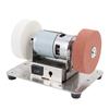 Mini Bench Grinder with 2 Wheels Electric Multi Purpose Grinding Machine for Metal Wood Cutter Making Jewelry Buffing