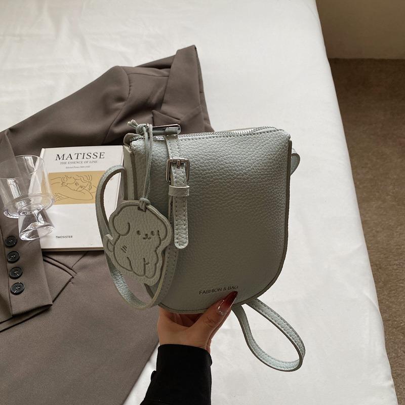 Summer Small Fresh Trend Saddle Bag New Simple Fashion Shoulder Bag High Sense Versatile Women's Bag