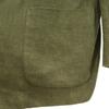 ISSEY MIYAKE made in Japan Blowout cloth tailored jacket XL Olive blazer Men's Used