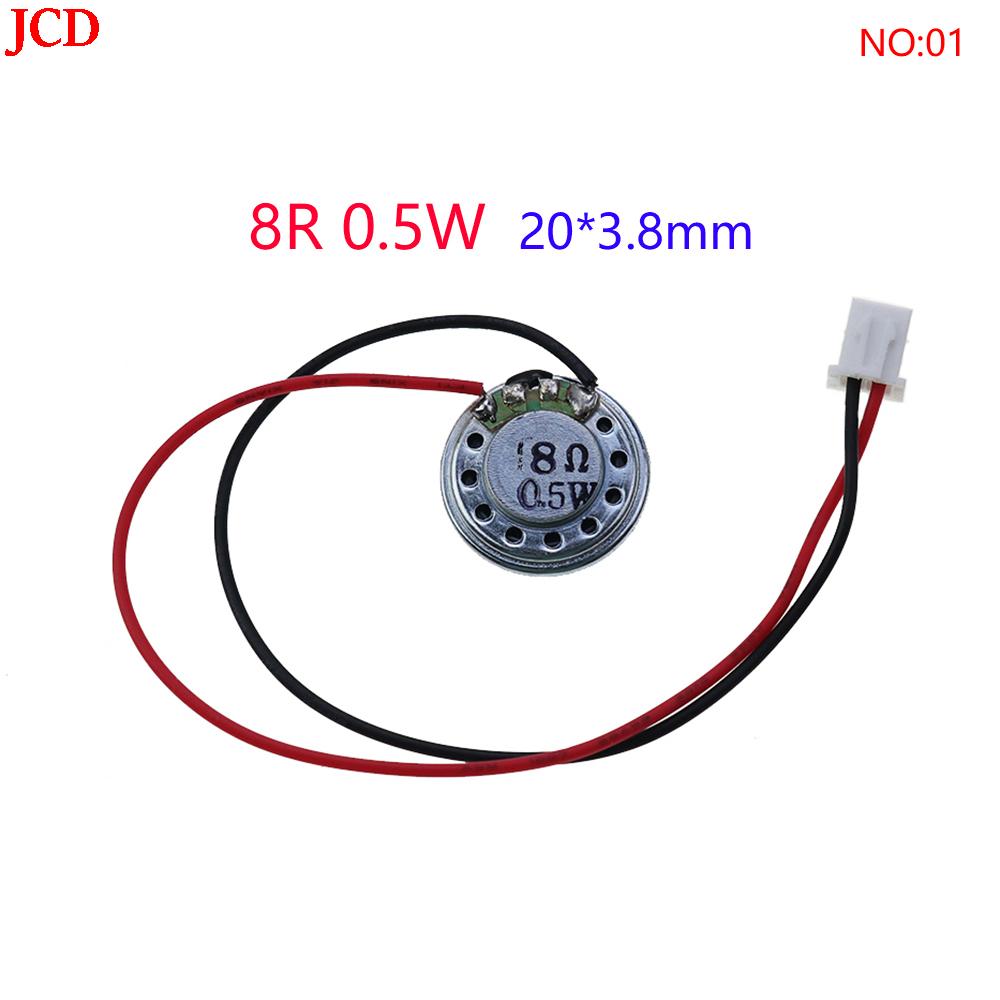 

NO:01-15 1pcs ultra-thin speaker 8R 32R 0.5W 1W 2W loudspeaker speaker diameter 20 23 26 28 30 32 36 40 50MM with terminal cable
